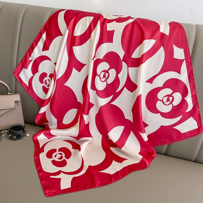 Fashion Square  Print  Scarf