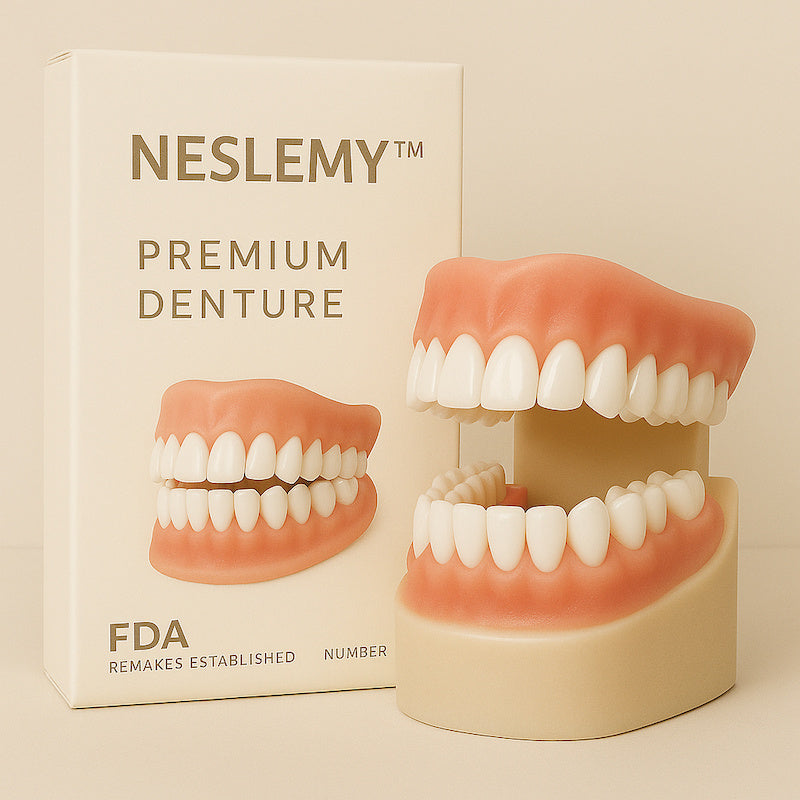 InstaFit Comfort Dentures - Get a Secure, Natural Smile You Mold at Home