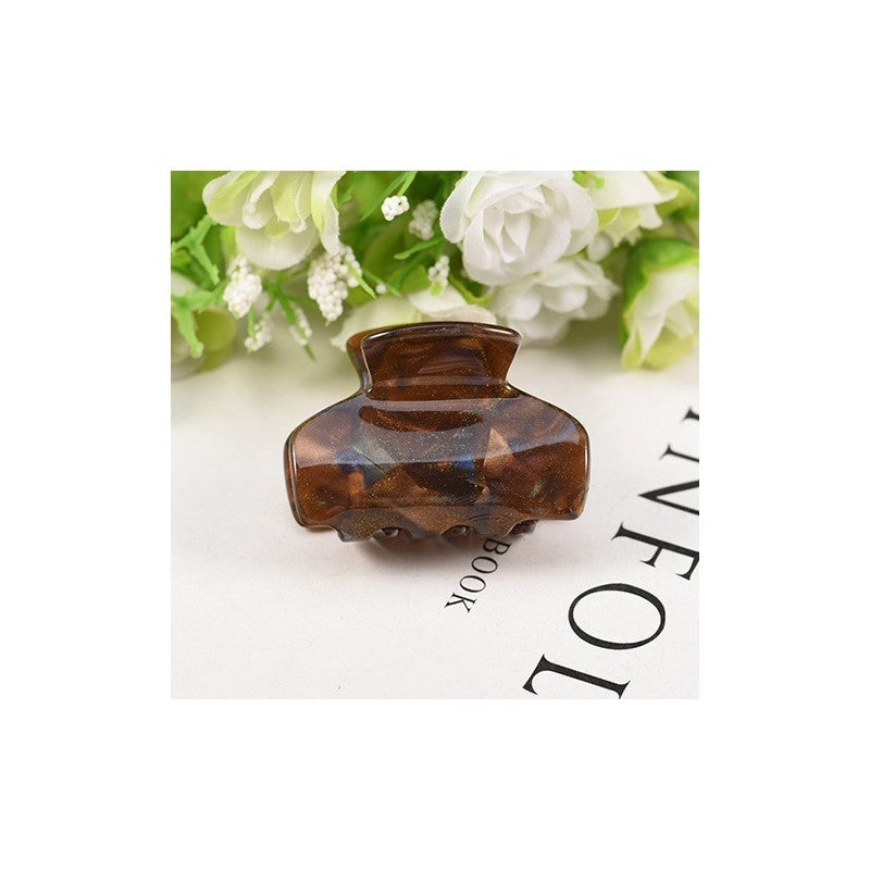 Glitter Acrylic Elegant Hair Claw Clip