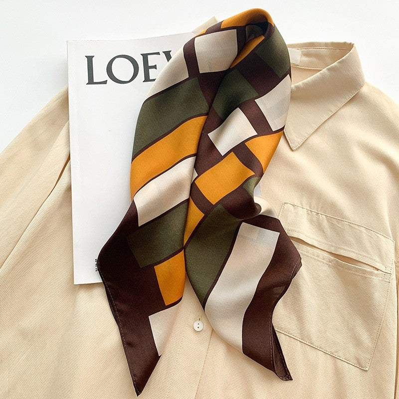 Fashion Square  Print Scarf