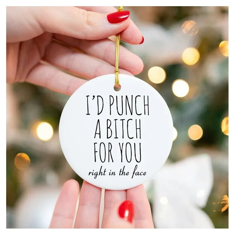 Acrylic Alphabet Disc Pendant