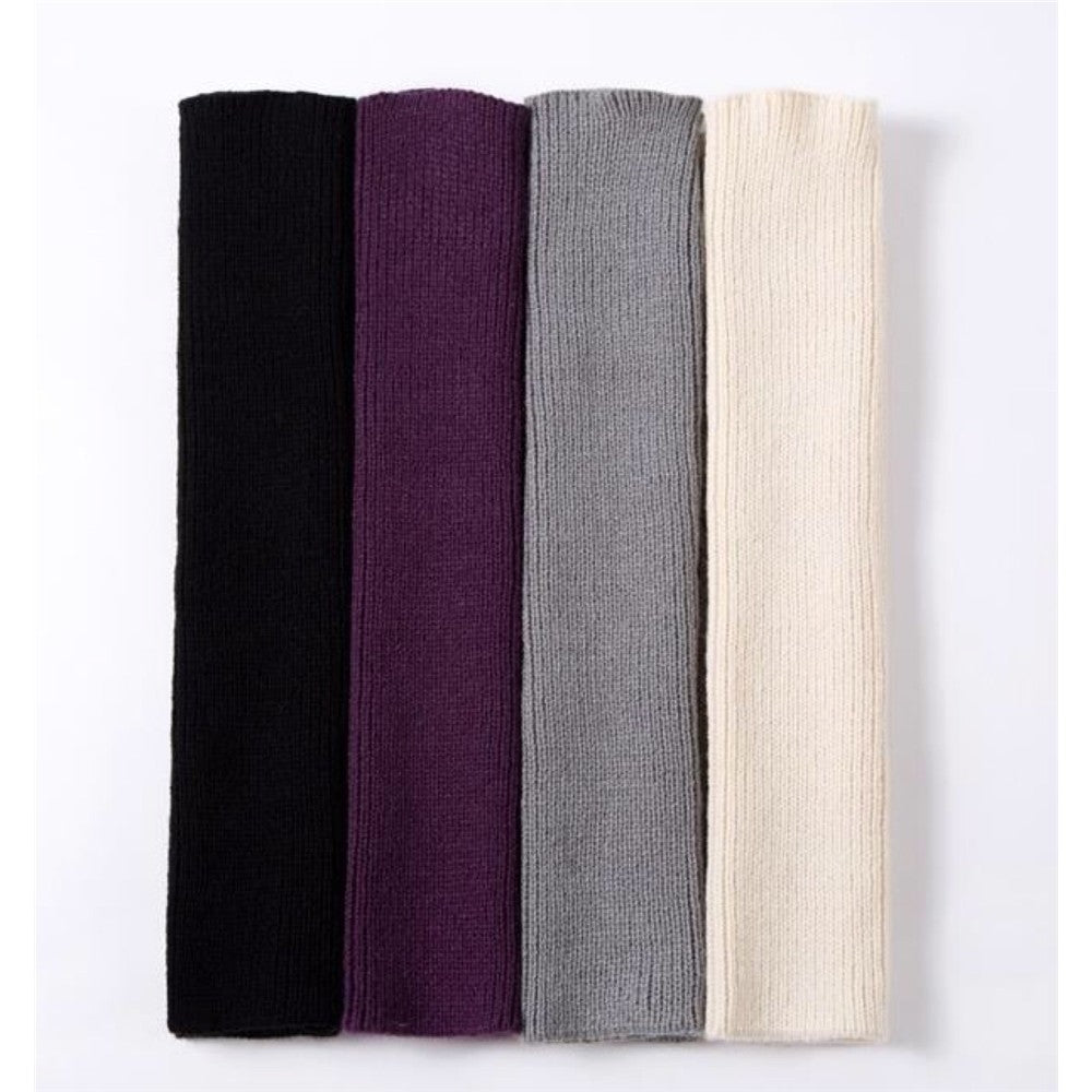 Solid Color Knitted Dance Yoga Training Long Socks