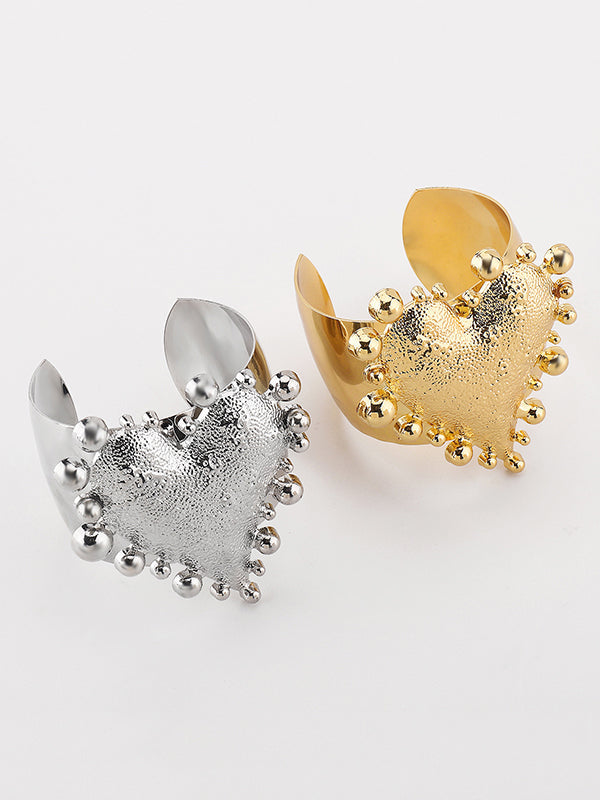 Geometric Heart Shape Ringent Bracelet Accessories