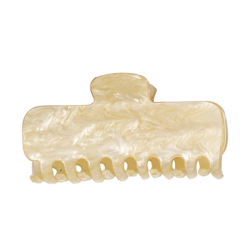 Trendy Acrylic Marble Hair Claw Clip