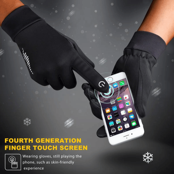 The AuraThermal Touch Gloves - Thermal, Touch Screen Compatible, and All-Weather Grip +  50% OFF