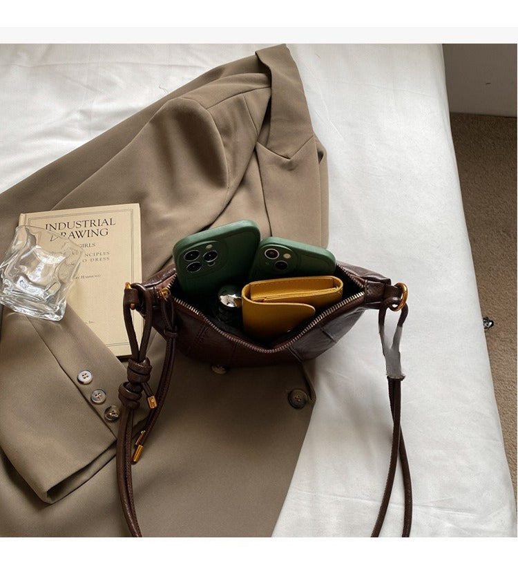 Mini Croissant Crossbody Bag