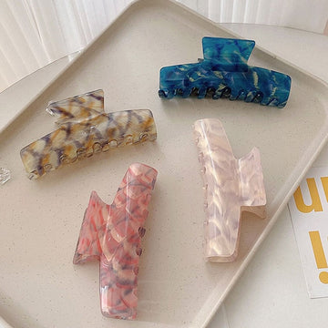 Fantastic Colorful Large Hair Claw Clip