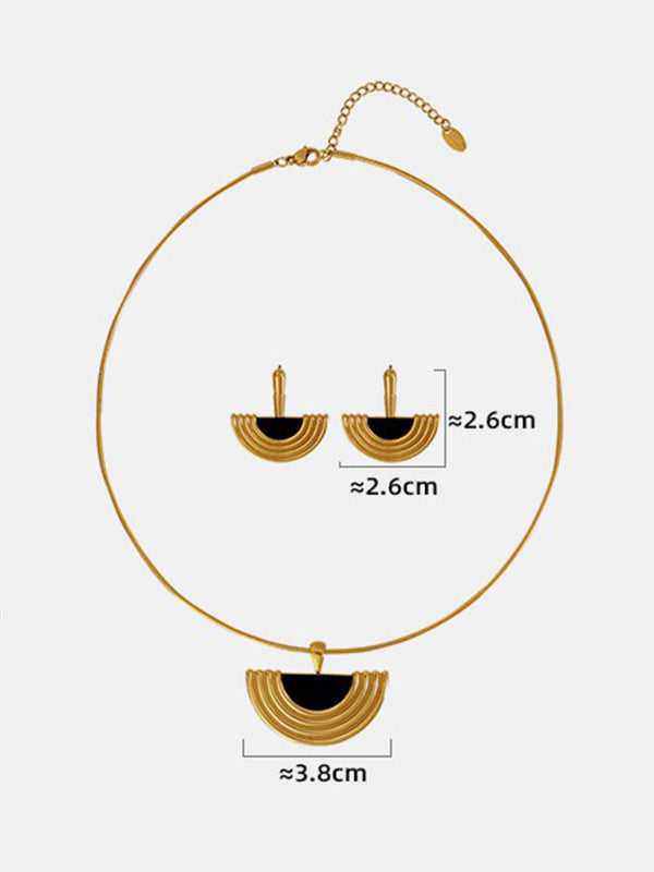 Geometric Earrings Accessories Necklaces Accessories