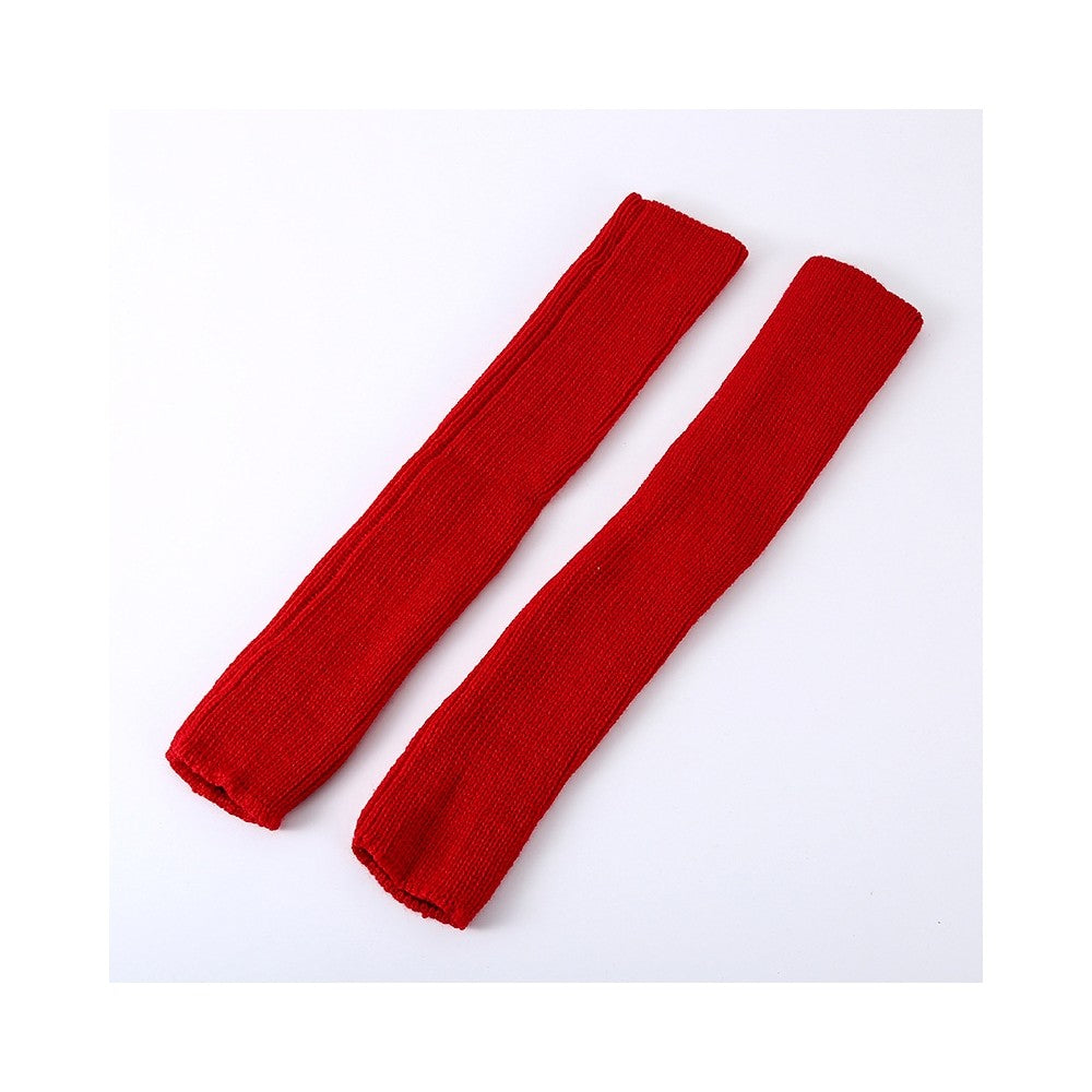 Solid Color Knitted Dance Yoga Training Long Socks