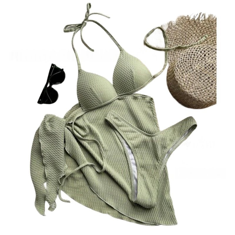 Women's Bikini Set Three-Piece Swimsuit Factory Wholesale