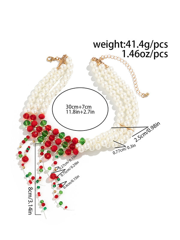 Geometric Tasseled Necklaces Accessories