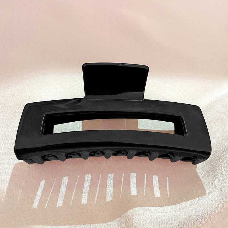 Large Cut-Out Rectangle Hair Claw Clip