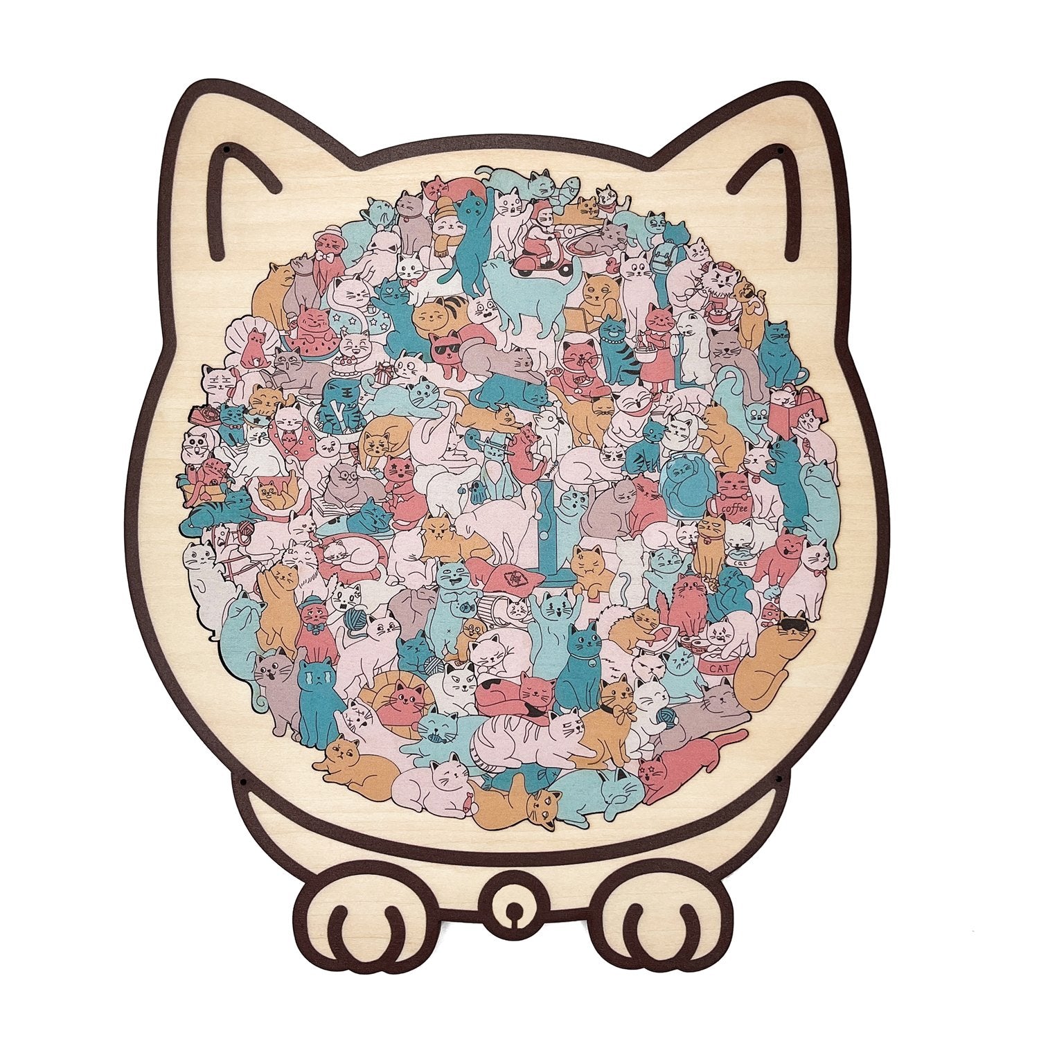 The Cat-Shaped Puzzle - The Purr-fect Gift for Stress Relief + 50% OFF
