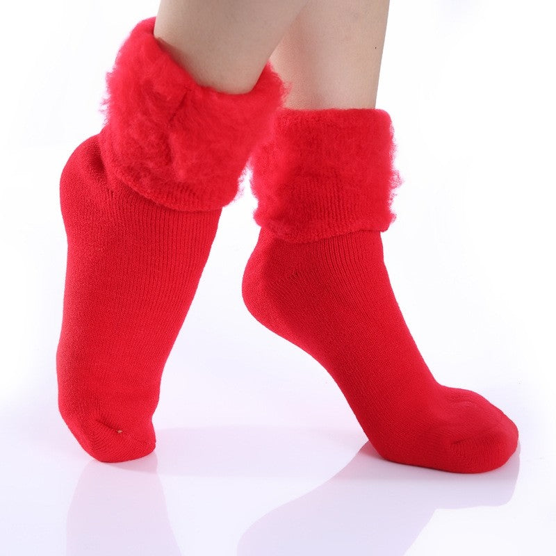 Thickened And Warm Mid-Length Socks
