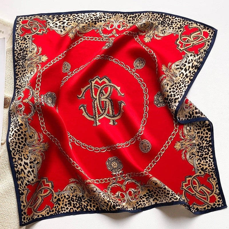 Fashion Square  Print Scarf