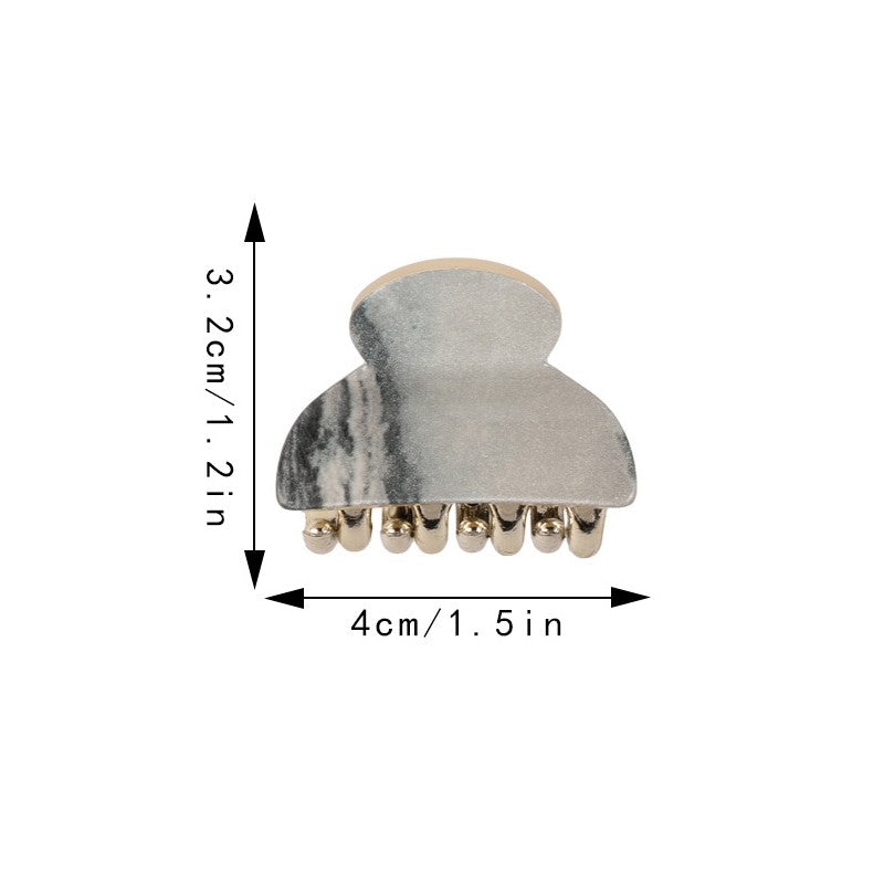 Simple Vintage Acrylic Hair Claw Clip