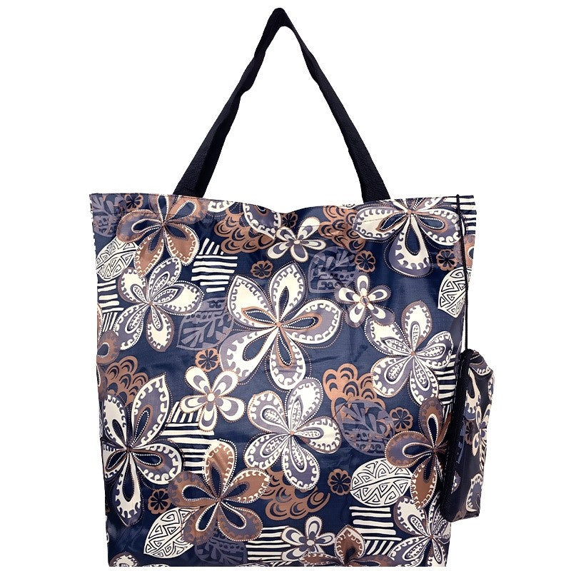 Foldable Printed Shopping Tote Bag