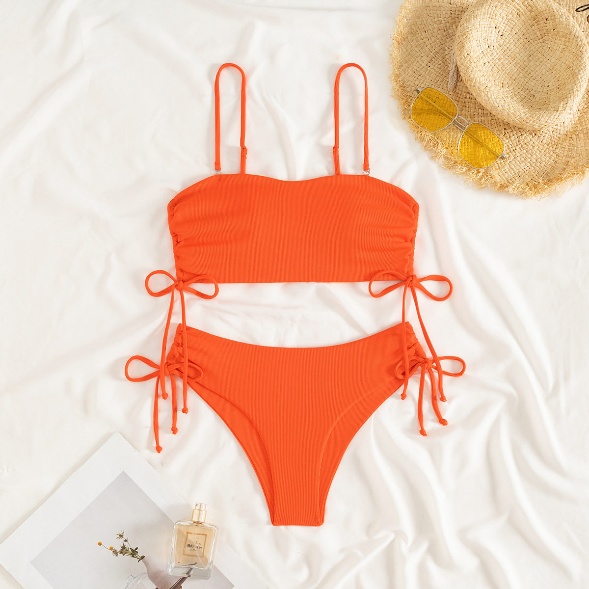 Women's Two-Piece Bikini With Detachable Straps For Amazon