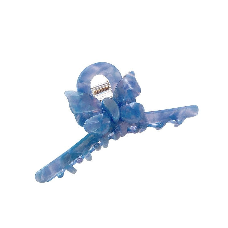 Butterfly Stitching Tie-Dye Claw Clip