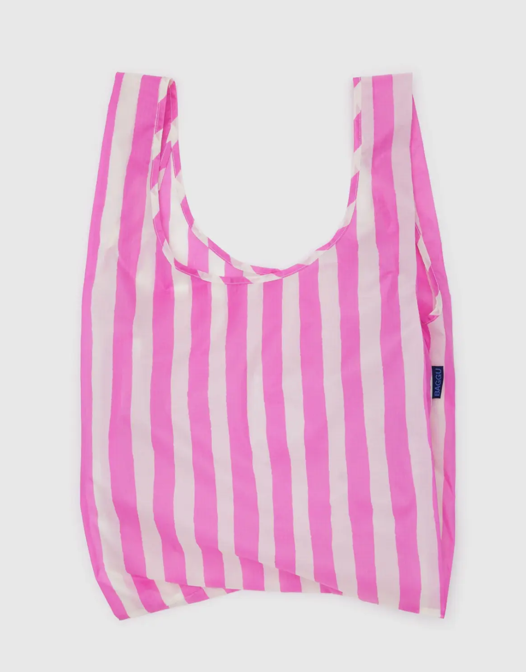 Standard Baggu - Pink Painted Stripe