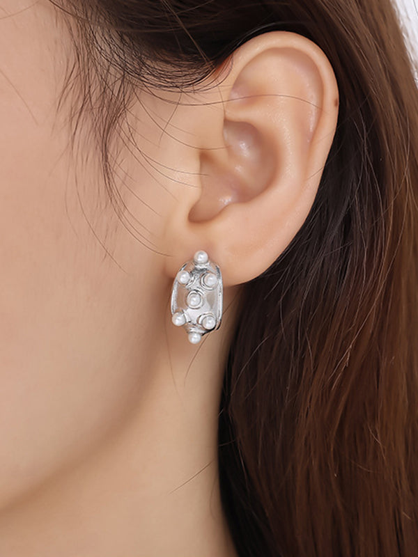 Geometric Drop Earrings