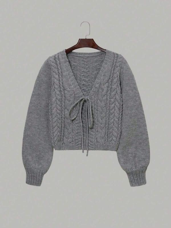 The Lantern Sleeve Cardigan - Effortless Year-Round Style + 50% OFF