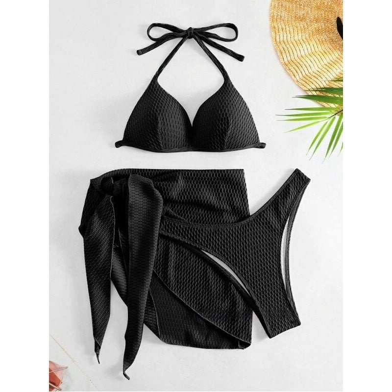 Women's Bikini Set Three-Piece Swimsuit Factory Wholesale