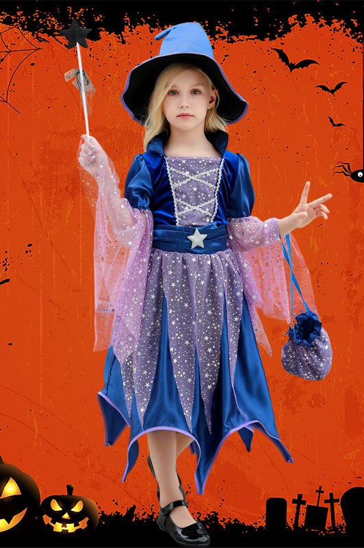 Witch Dress Kid Halloween Costume