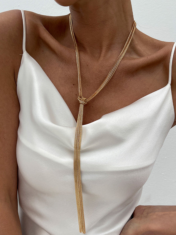 Tasseled Necklaces Accessories