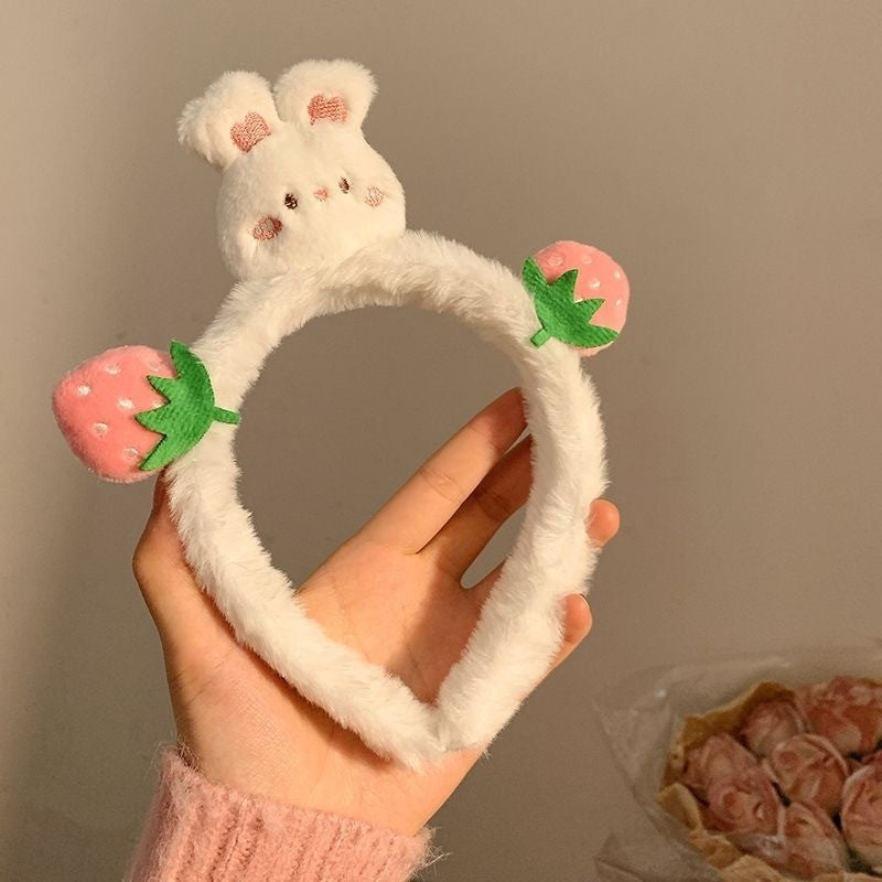 Cartoon Cute Face Wash Headband Hair Band