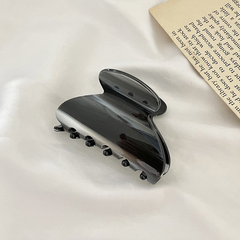 Wood Grain Hair Claw Clip