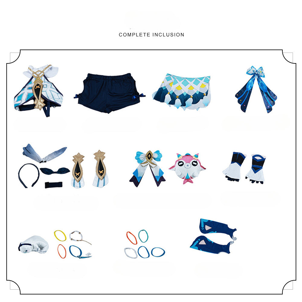 Genshin Impact Cosplay Costume - Malani "Rippling Wavewalker"