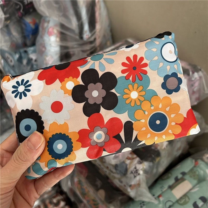 Foldable Printed Shopping Tote Bag