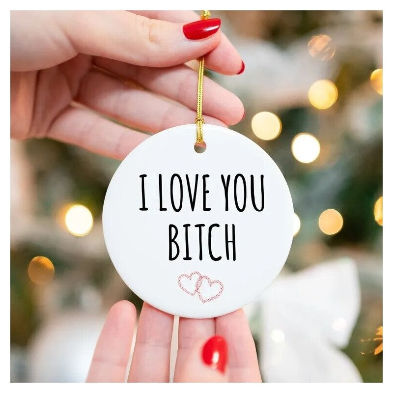 Acrylic Alphabet Disc Pendant