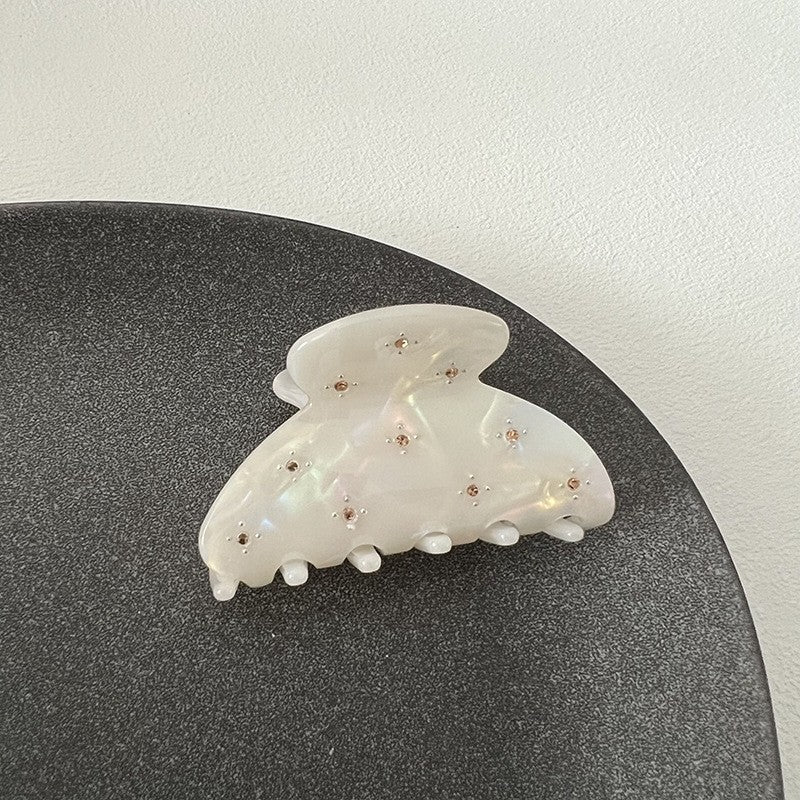 Chic Rhinestone Acetate Hair Claw Clip