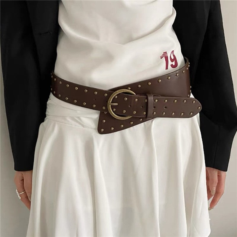 Fashionable PU Wide Belt