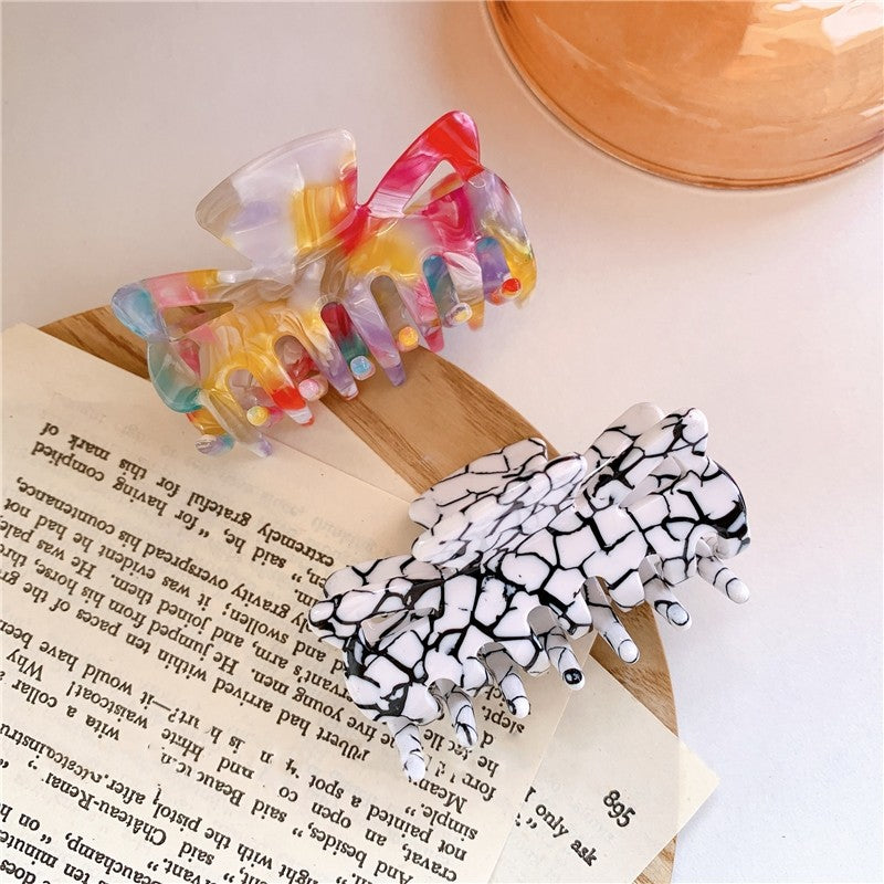 Colorful Non-Slip Medium Hair Claw Clip