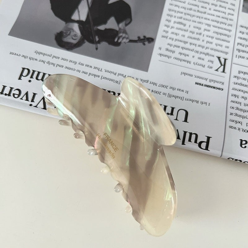 Marbled Tortoiseshell Hair Claw Clip