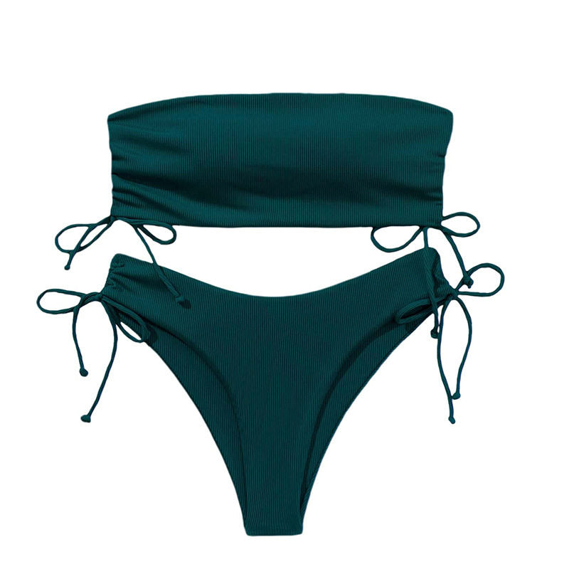 Women's Two-Piece Bikini With Detachable Straps For Amazon