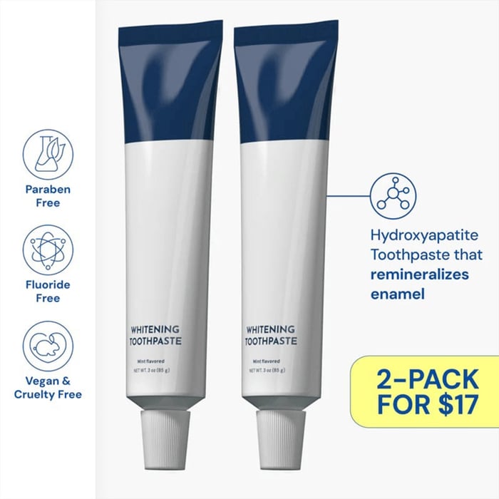 EnamelGuard Whitening Paste - Your Natural Smile Solution - 50% OFF