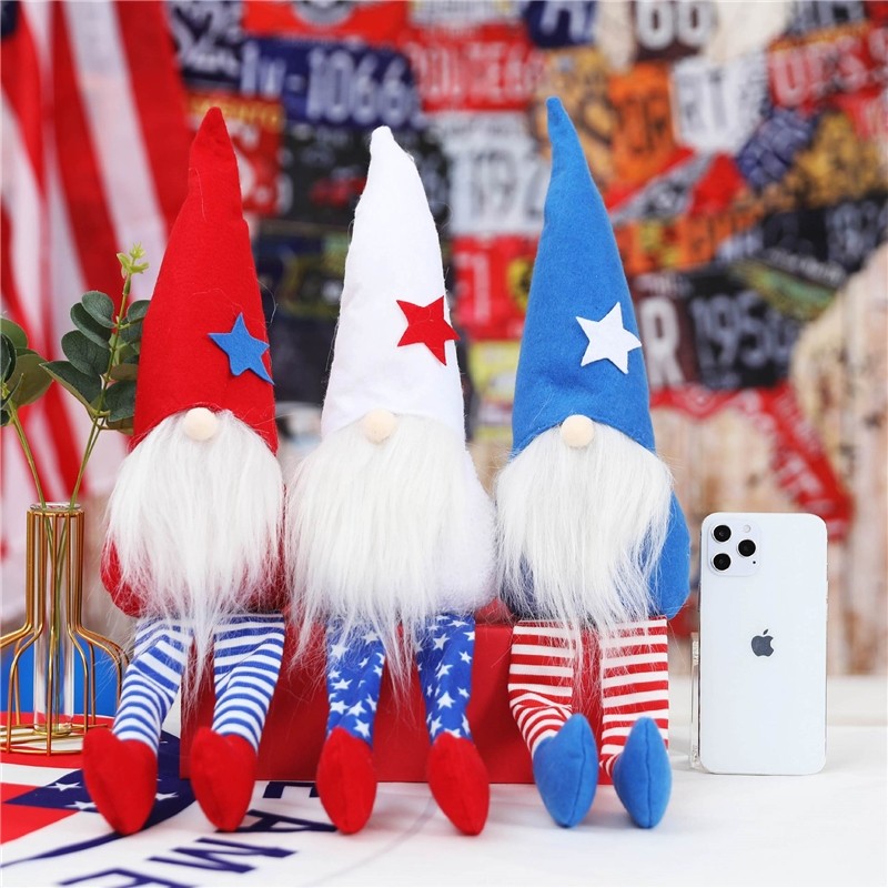 Patriotic Gnome Decorations For Independence Day