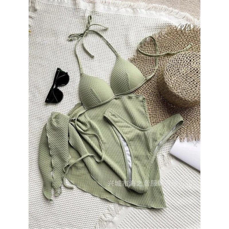 Women's Bikini Set Three-Piece Swimsuit Factory Wholesale