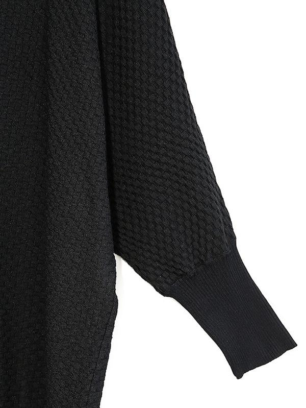 Meselling99 Original Solid V-Neck Sweater Dresses-Maxi Dress-Free Shipping at meselling99