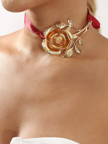 Flower Shape Necklaces Accessories