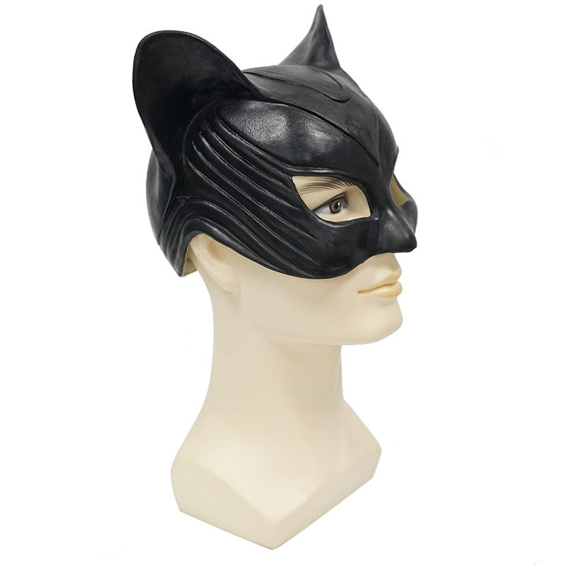 Party Catwoman Latex Half Face Mask