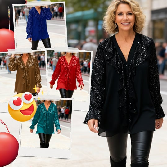 GlimmerVibe Command the Room in Shimmering Elegance + 50% OFF