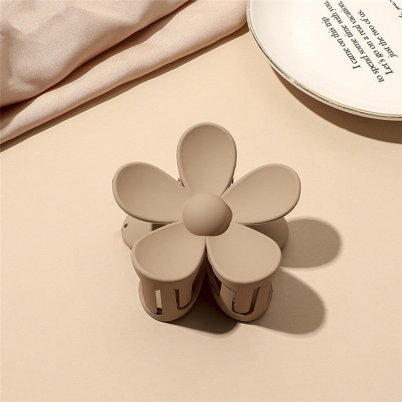Fashion Solid Matte Hair Claw Clip