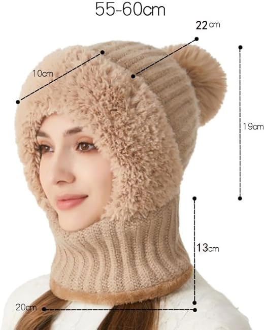 The 3-in-1 Cozy Hat - Your Hat, Scarf & Hoodie in One + 50% OFF