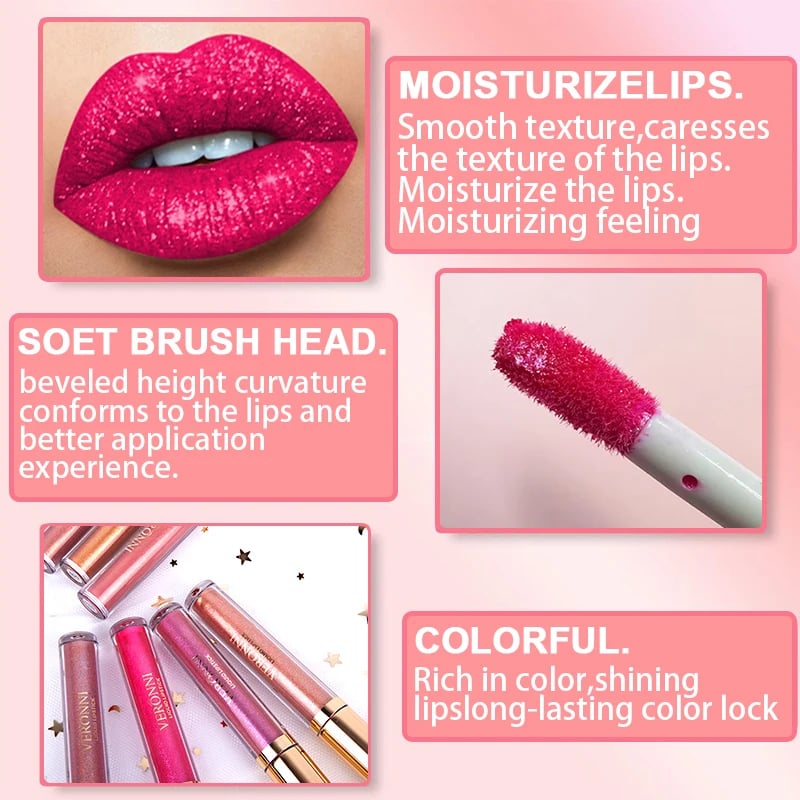 Lustralips - Dazzling Shine & Waterproof Wear + 50% OFF