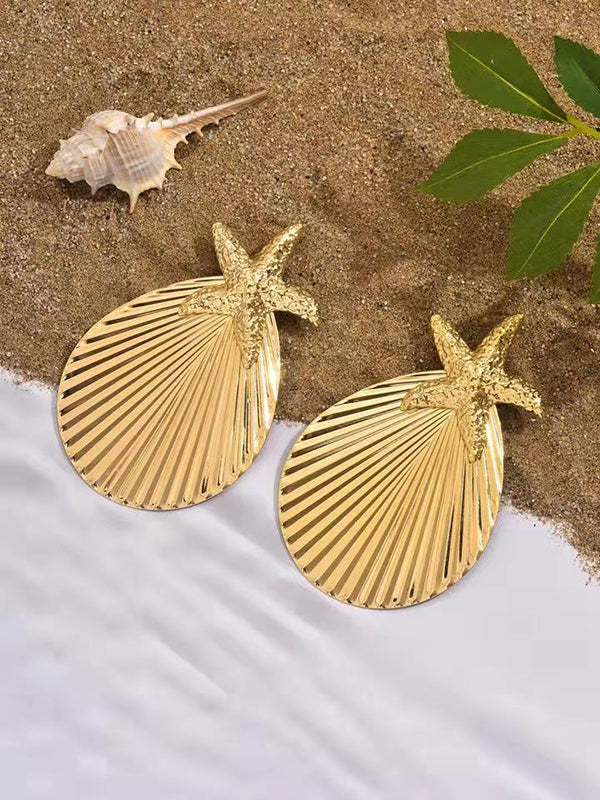 Geometric Drop Earrings